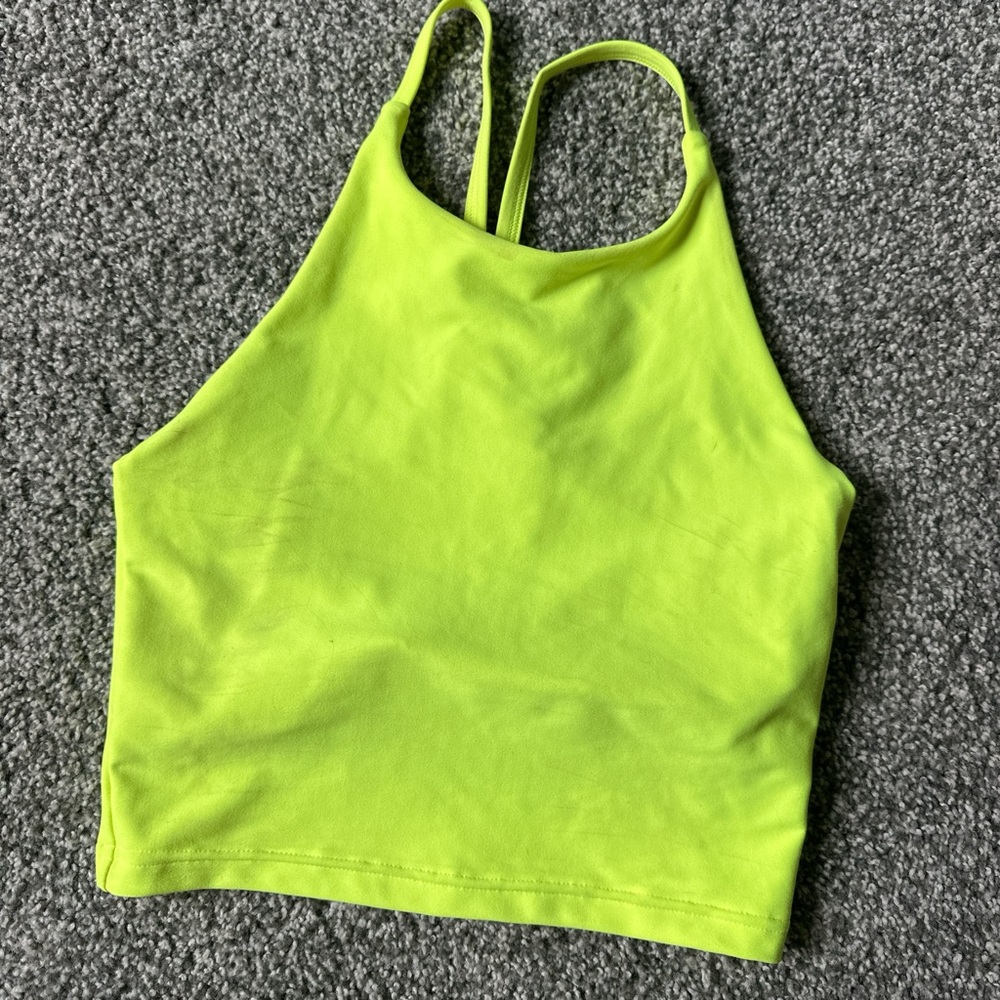 Old Navy Neon Green Tank Top